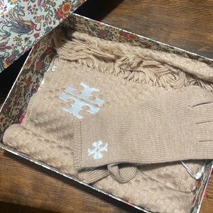 COPY - Tory Burch brand new scarf and gloves